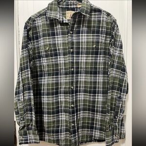 RedHead Men's Plaid Flannel Button-Down Shirt Size Large